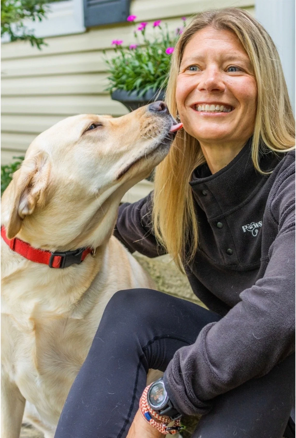 Dr. Kara M. Ryczek, veterinarian and founder of Paws Calls